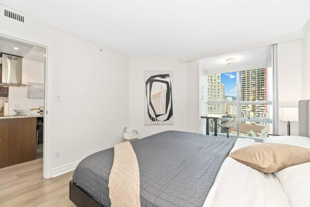 2Br Condo With Breathtaking View In Downtown! Free Parking - 6 Sleep Vancouver Exterior photo