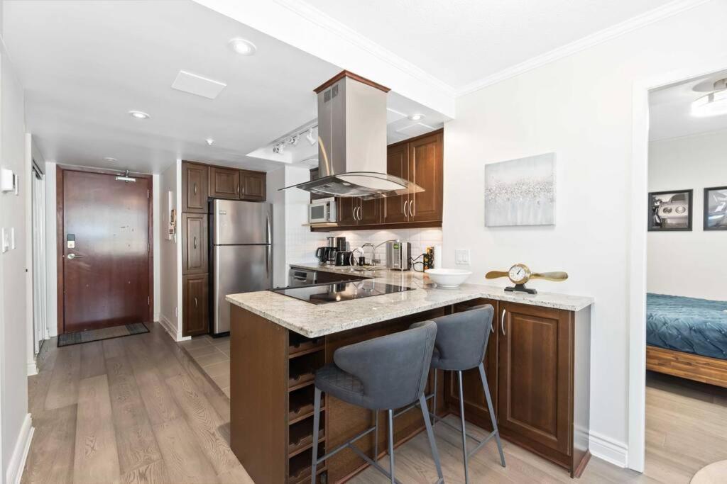 2Br Condo With Breathtaking View In Downtown! Free Parking - 6 Sleep Vancouver Exterior photo